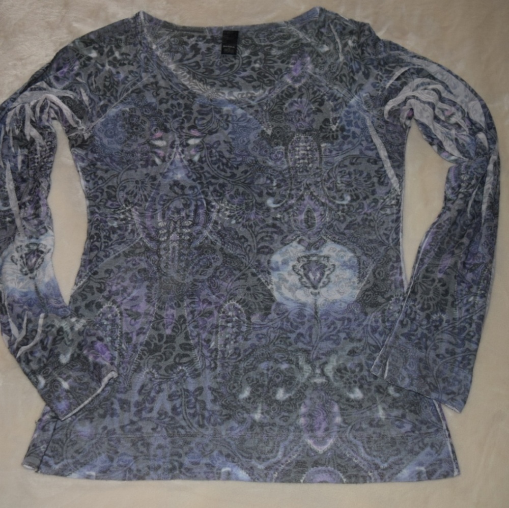 Prana Burn Out Long Sleeve YogaTop